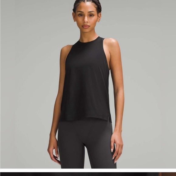 lululemon athletica Tops - Lululemon NWT Ultralight Hip-Length Tank Top Black size 2